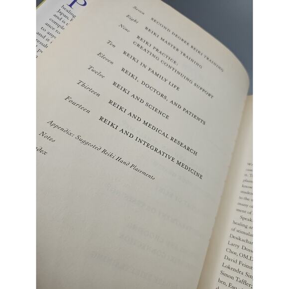 Reiki: A Comprehensive Guide by Miles, Pamela Hardback Dust Cover - Picture 6 of 11